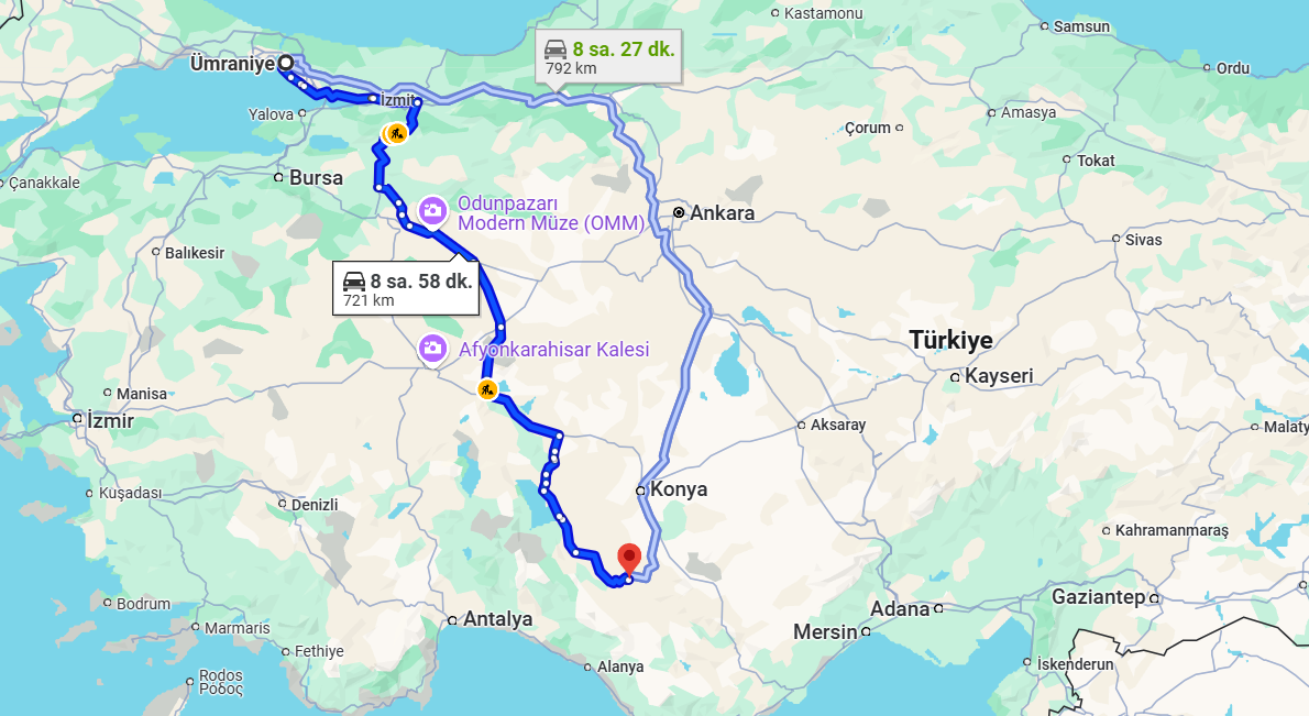 KONYA BOZKIR HACILAR KÖYÜNDE 618M² TARLAMIZ SATILIKTIR. - KONYA BOZKIR fotoğraf 6
